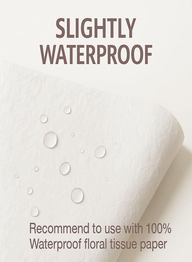 BBJ WRAPS Handmade Textured Flower Wrapping Paper, Micro-Waterproof Floral Bouquet Wrapping Paper, Ideal Thick Flower Paper for Bouquets Floral Arrangements, 5 Sheets, 22.8 × 22.8 Inch - Image 2